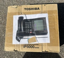 Toshiba IP5131-SDL 20-Button Backlit Display Gigabit  IP Phone w/cord