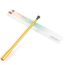 Utopiat Holly Vintage Icónico Largo Metálico Porta Cigarrillos Mujeres en Dorado
