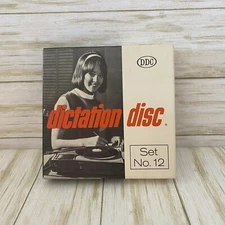 Dictation Disc Company DDC Shorthand Transcript Beginners 45 RPM Records Set 12