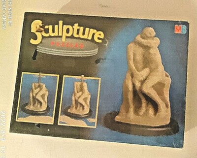 Brettspiel MB Sculpture 3D Puzzle 190+ Teile Rodins Kuss