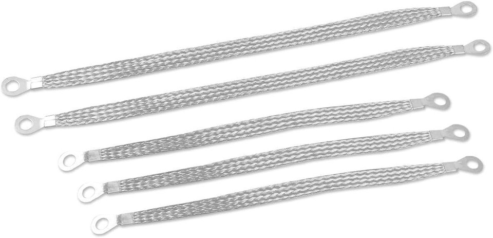 4x Engine Ground Strap Copper Cable Kit For Car Truck Firewall - Foto 11