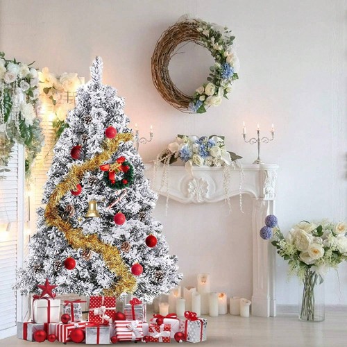 7ft Christmas Tree, Premium Artificial Christmas Tree With 1,000 Branch Tips - Picture 4 of 6