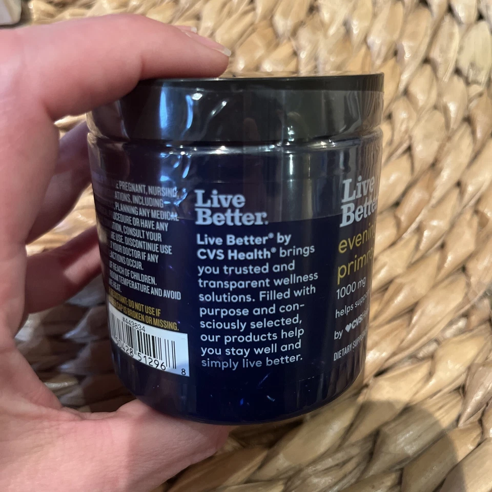 Aceite de onagra Live Better 1000 mg suplemento dietético 60 gel suave ver fotos Foto 2 de 4