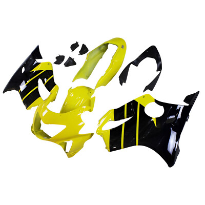 Yellow Black ABS Fairing Kit For Honda CBR600 F4 1999 2000 99 00 Bodywork Cowls