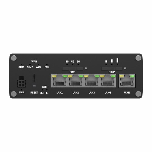Teltonika RUTX50 Industrial 5G LTE CAT20 Router black PR1KC640 5G COMBO Antenne - Picture 7 of 7