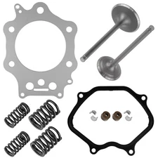 Valve Intake & Exhaust w/ Gaskets Kit for Honda Foreman 450 TRX450S 1998-2001