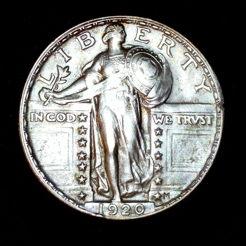 (ITM-6187) 1920-P Standing Liberty Quarter ~ AU