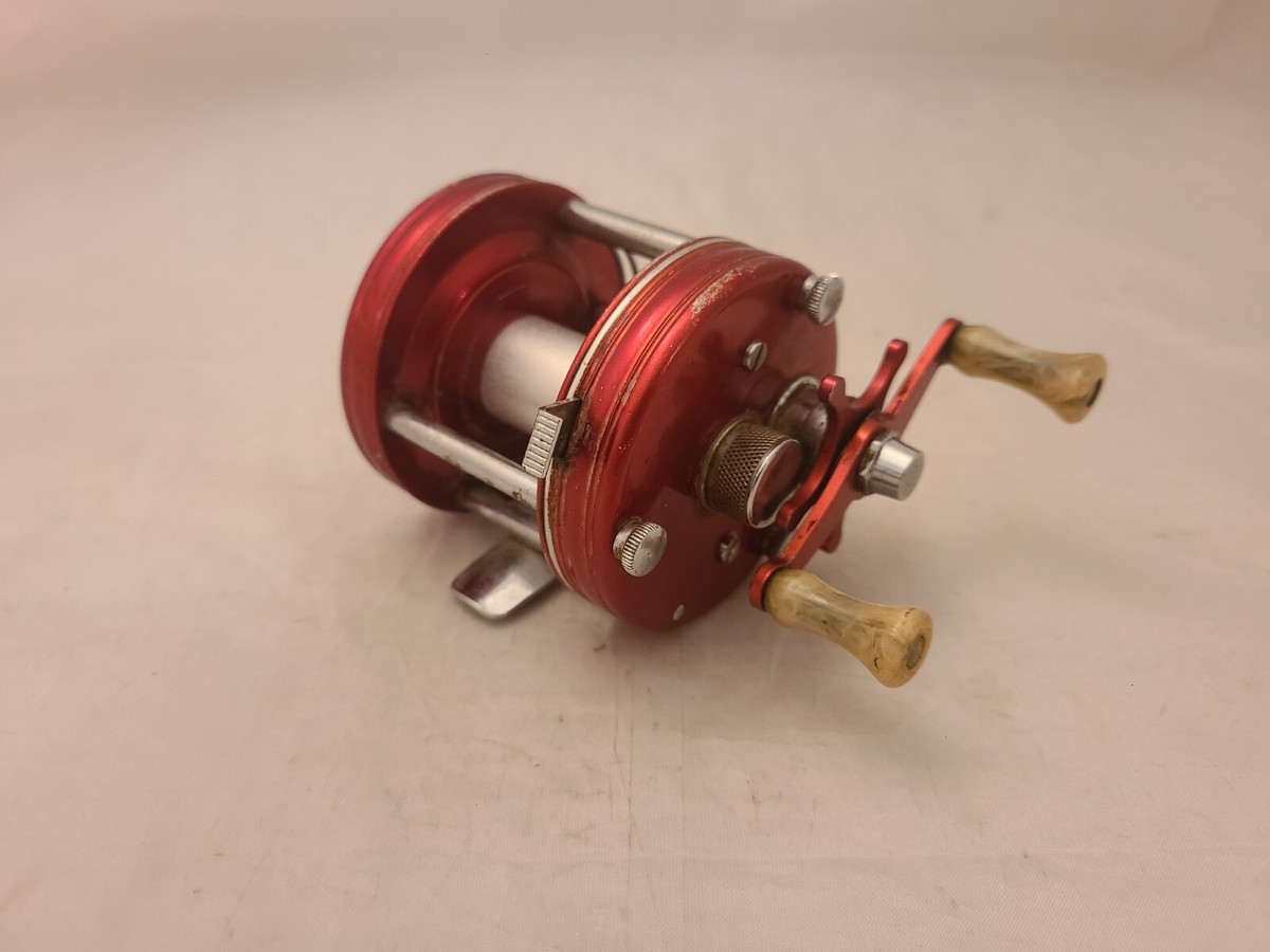 Moulinet De Pêche Ancien Abu Garcia Ambassadeur 5000C - Fabriqué En Suède, état Fonctionnel