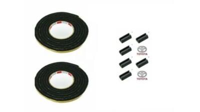 TOYOTA LEVIN TRUENO AE86 3Door Genuine Rear Quarter Glass Strip and Spacers OEM