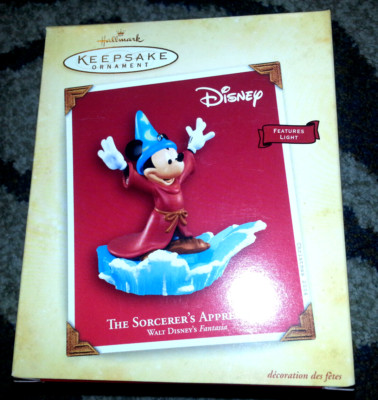 HALLMARK Keepsake 2004 THE SORCERER'S APPRENTICE ORNAMENT Disney Fantasia NEW