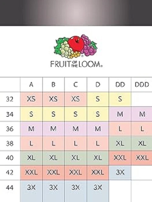 Paquete de 2 sujetadores deportivos Fruit of the Loom® Ultra Flex para mujer "FIRMA Y COMODIDAD" Foto 4 de 4