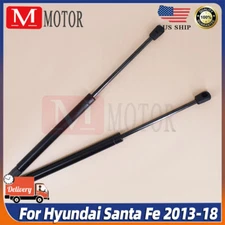 Pair Front Hood Lift Supports Shocks Struts Fits for Hyundai Santa Fe 2013-2018