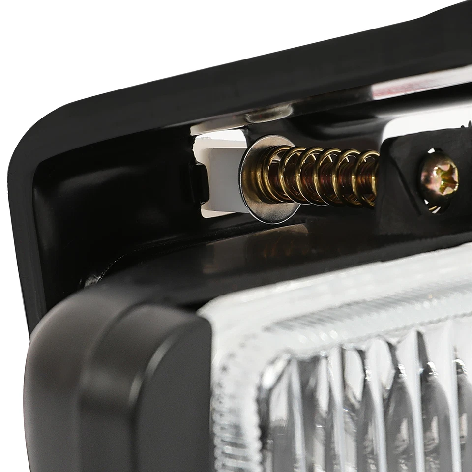 Par de luzes de neblina com lâmpadas esquerda e direita para Chevy GMC C/K 1500 2500 3500 1988-2000 - Imagem 4 de 4