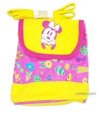 Vintage 1980s Minnie Mouse Disney Girls Kids Spring Purse Bag Retro Easter NEW