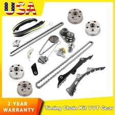 Timing Chain VVT Gear Kit Fits Chrysler Town & Country Dodge Jeep Ram 1500 3.6L