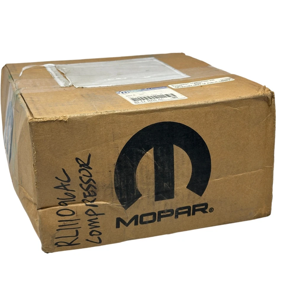 Compresor de aire acondicionado Mopar RL111096AC para Dodge Challenger 2010 hecho en EE. UU. Foto 2 de 4