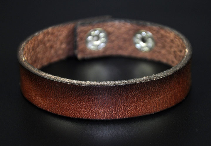 Polsino Pelle Nero Braccialetto Da Uomo In Vera Pelle Nera - Polsino Stile Surfer, Larghezza 1.6 Cm, Semplice Ed Elegante Braccialetto In Vera Pelle - Foto 7