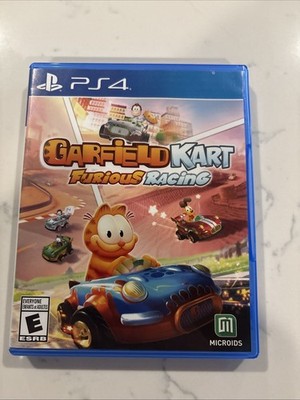 Garfield Kart Furious Racing Sony Playstation 4 2019 Garfield and Friends