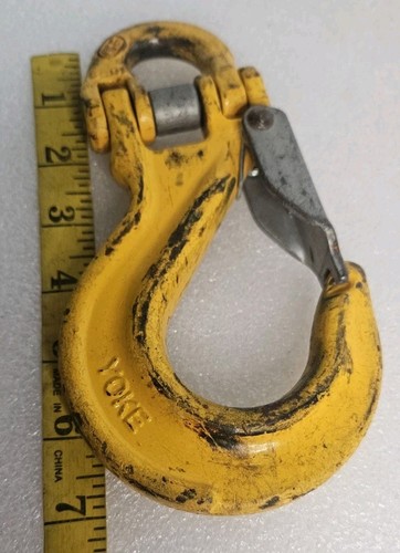 Yoke Grade 80 – Sling Hook Hook with Half Coupling Link 3/8 10-8 - Picture 4 of 6