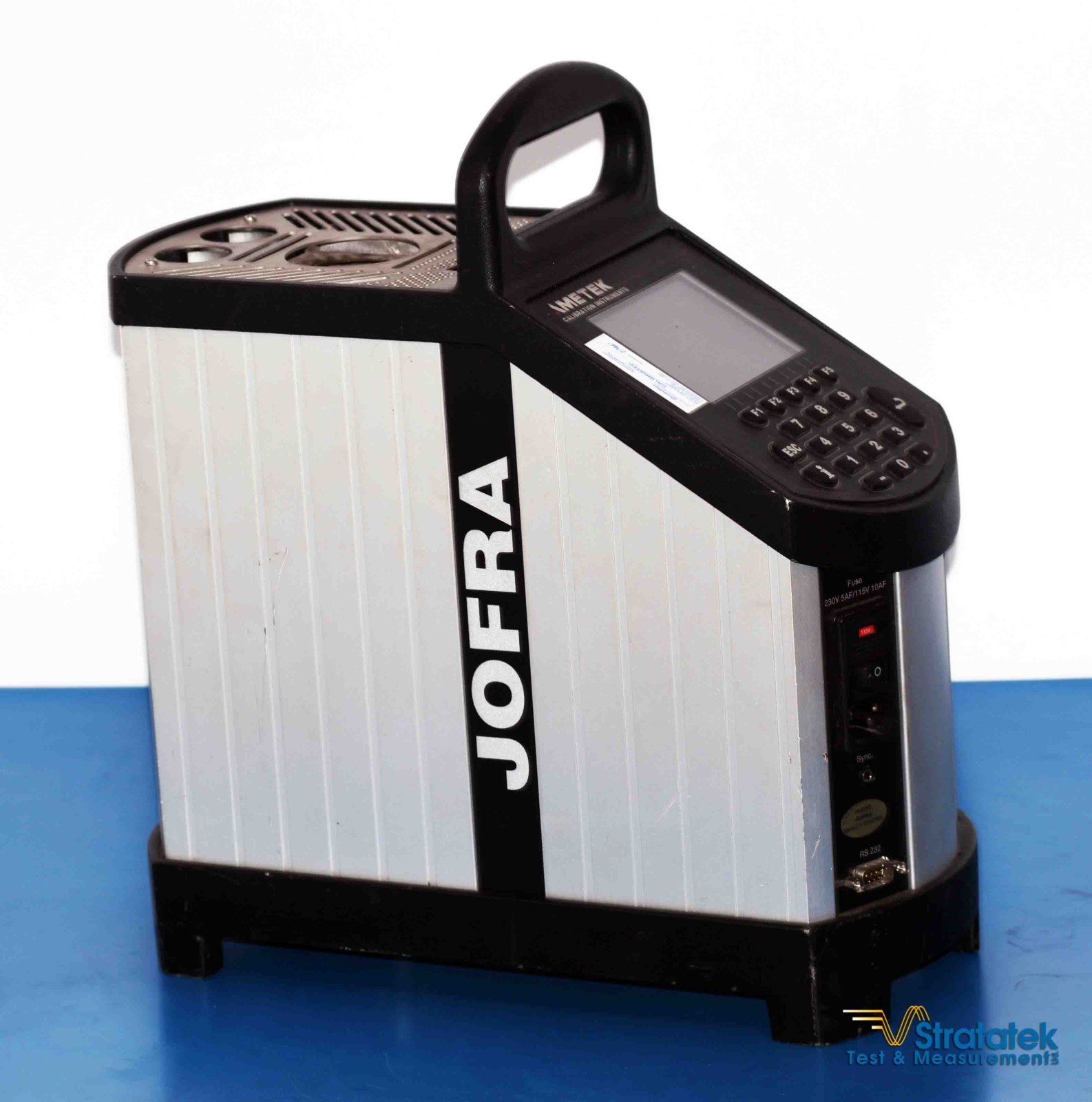 Ametek Jofra ATC-650A DryBlock Temperature Calibrator 33 °C to 650 °C Calibrated