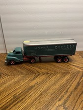 Vintage 1950s Hubley 500 Series Motor Express Semi Truck  Trailer
