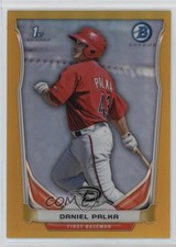 2014 Bowman Prospects Chrome Gold Refractor 46/50 Daniel Palka #BCP63 ms9
