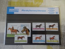 Schaubek Briefmarken Pferde Satz Komplett Postfrisch Gestempelt