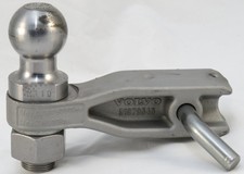 Stainless Steel Trailer Hitch Ball Mount W 2 Ball - 6006000 Lb Rating - Volvo Stainless Steel Trailer Hitch Ball Mount W 2 Ball - 6006000 Lb Rating - Volvo