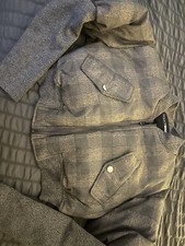 FASHIONNOVA WOMEN’s Cropped- Plaid Bomber Jacket Zip Closure Gray -SUPER CUTE!!!