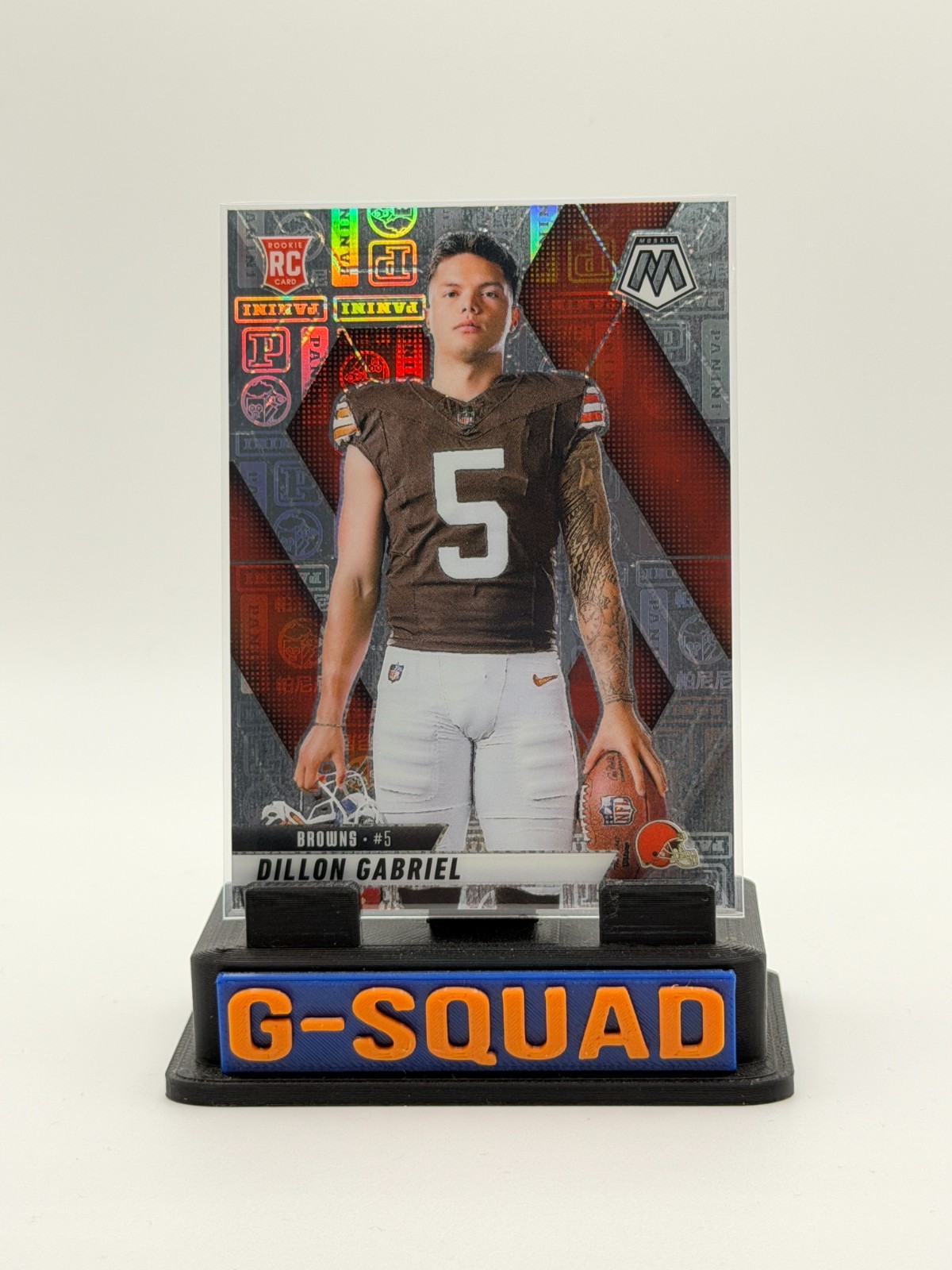 2025 Mosaic Rookies Dillon Gabriel #277 Silver Knight Variation 100/149 (RC)