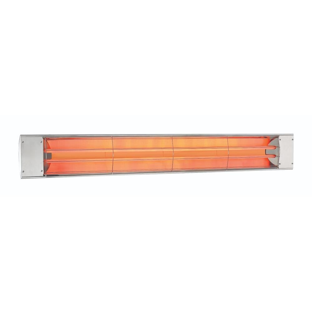 6000 Watt Electric Infrared Dual Element Heater-277 Voltage-Stainless Steel