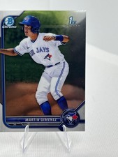 2022 Bowman #BCP-97 Martin Gimenez 1st Chrome Prospects Blue Jays A48