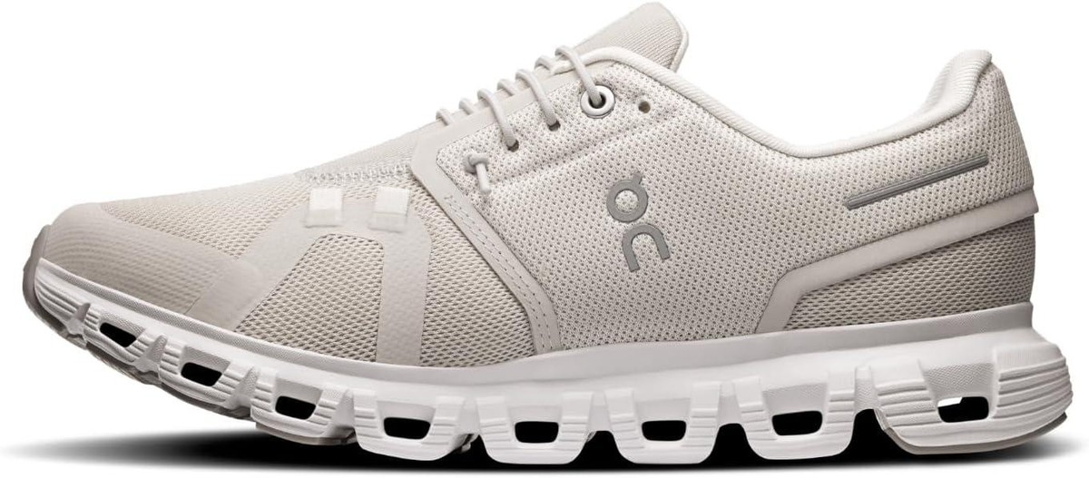 On Women's Cloud 6 Pearl/White 3WF10060755 | eBay