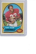 1970 Topps Johnny Roland St. Louis Cardinals Football Card #76