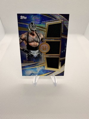 2025 Topps WWE Universe Rey Mysterio Triple Superstar Relics /99