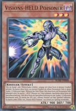 YuGiOh Visions-HELD Poisoner BLHR-DE008 Ultra Rare NM 1st