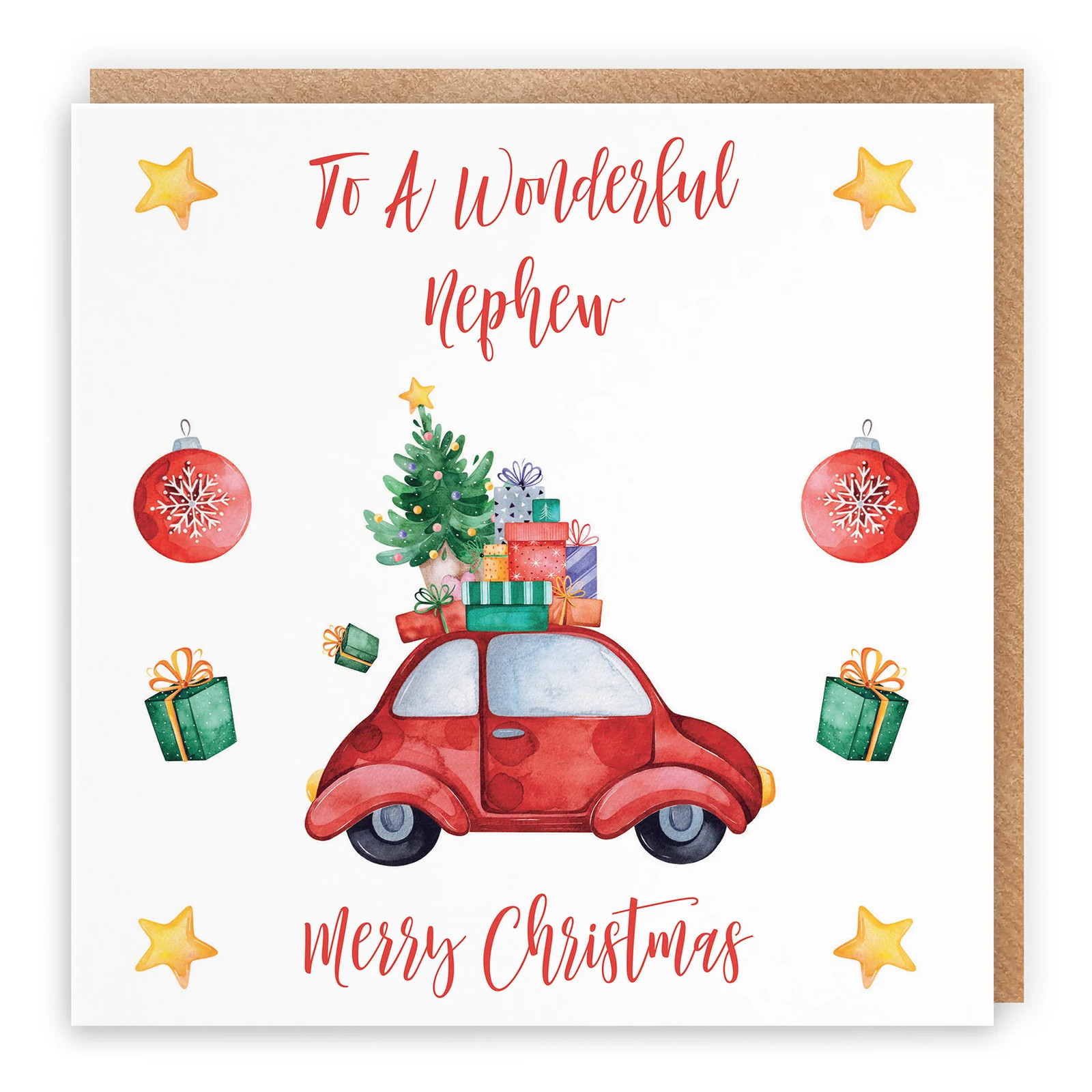 Nephew Card Christmas Holiday