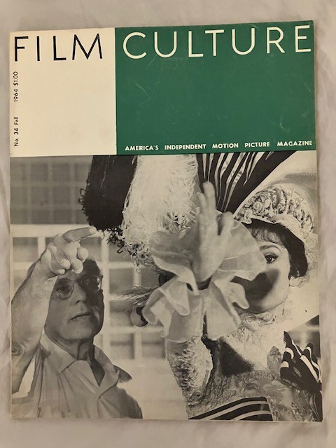 Film Culture Magazine Lot of 7 Issues from 1962-1969 (VG)