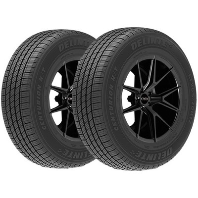 (QTY 2) 265/70R16 Delinte Centurion H/T 112H SL Black Wall Tires