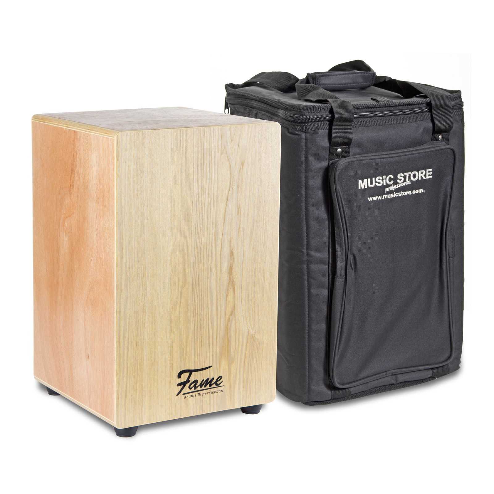 Cajon Travel Set Beginner String Ash Front Guitarsnare Tuning Key Backpack 12290₽