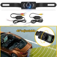 Car Rear View Camera Reverse Backup Camera Night Vision License Plate Waterproof