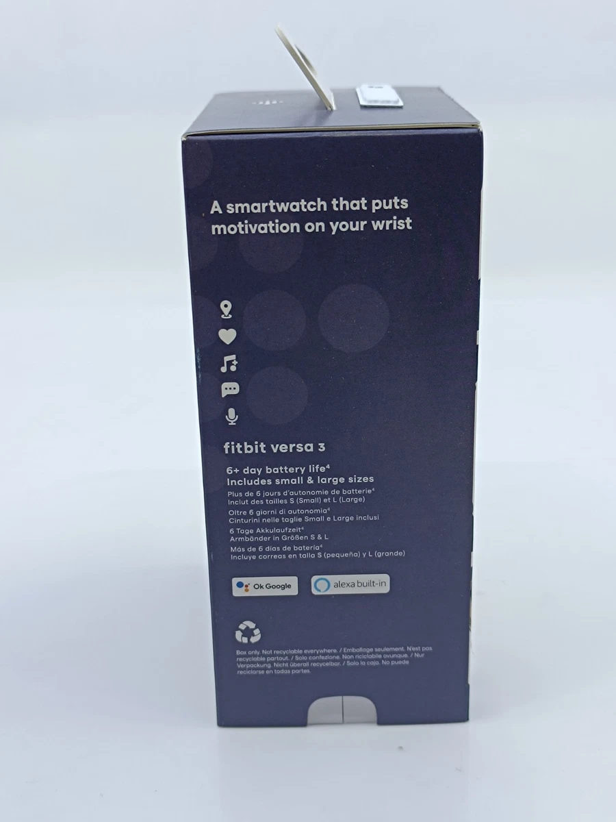 Fitbit Versa 3 Smartwatch GPS Midnight Soft Gold FB511GLNV_0.2_6