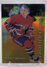 1995-96 Select Certified Edition - Certified Future Saku Koivu #5