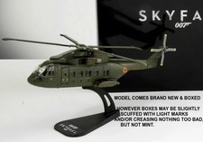 JAMES BOND 007 SKYFALL AGUSTA WESTLAND HELICOPTER COLLECTABLE 1/100 SCALE MODEL