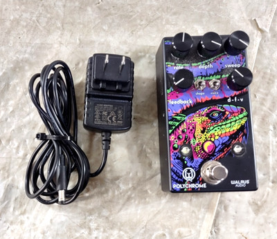 Walrus Audio Polychrome Analog Flanger Guitar Effects Pedal