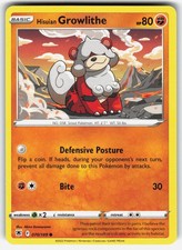 Hisuian Growlithe 070/189 SWSH10: Astral Radiance Pokemon Common Near Mint