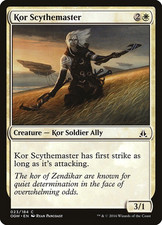LP MTG | Kor Scythemaster | OGW | 23
