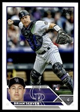 2023 Topps Brian Serven Rookie Colorado Rockies #41