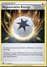 Regenerative Energy 168/195 - Sword & Shield - Silver Tempest Reverse Holo - NM