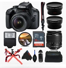 Canon EOS 4000d DSLR Camera Bundle